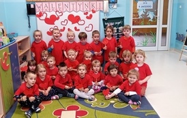 Walentynki grupa Delfinki