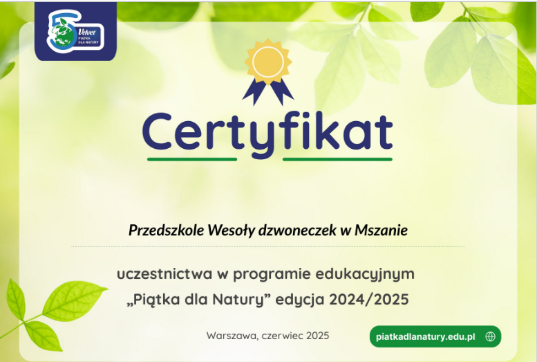 certyfikat