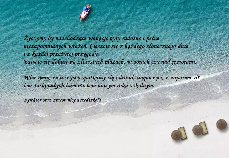 Bezpieczeństwo podczas wakacji
