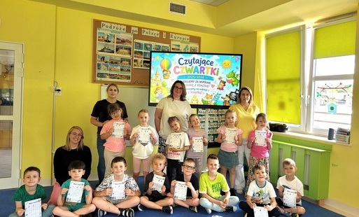Zakończenie akcji "Czytające czwartki"